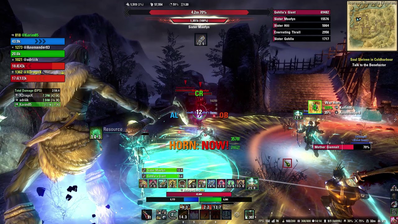 ESO - Tank DK - Icereach - Prodigious Pacification aka Lashing Lullaby ( Achivment )