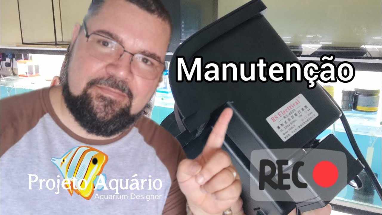 Manutenção de filtro hangon com vazamento pelo motor.