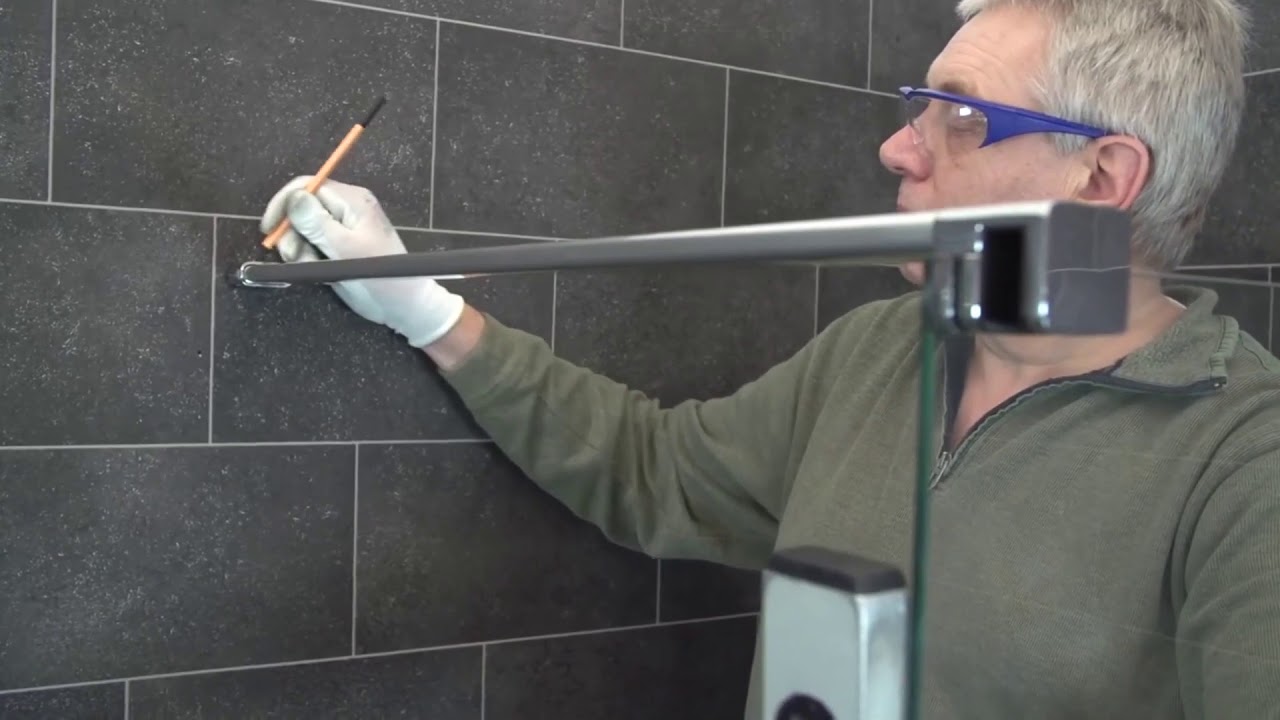 MONTAGEVIDEO - H&Uuml;PPE Xtensa pure Walk-In Dusche Installation | SHK Badshop