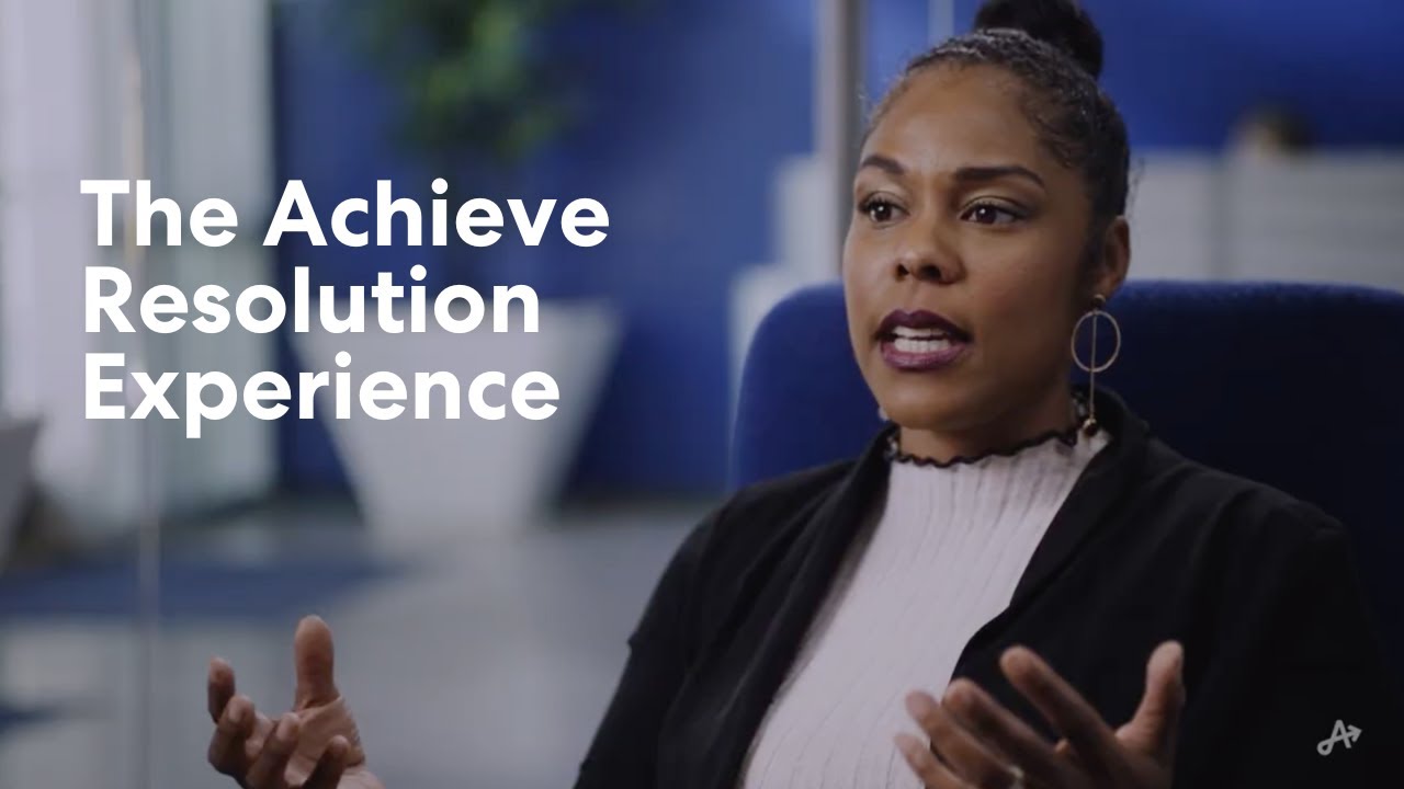 Resolving Debt: The Achieve Resolution Experience