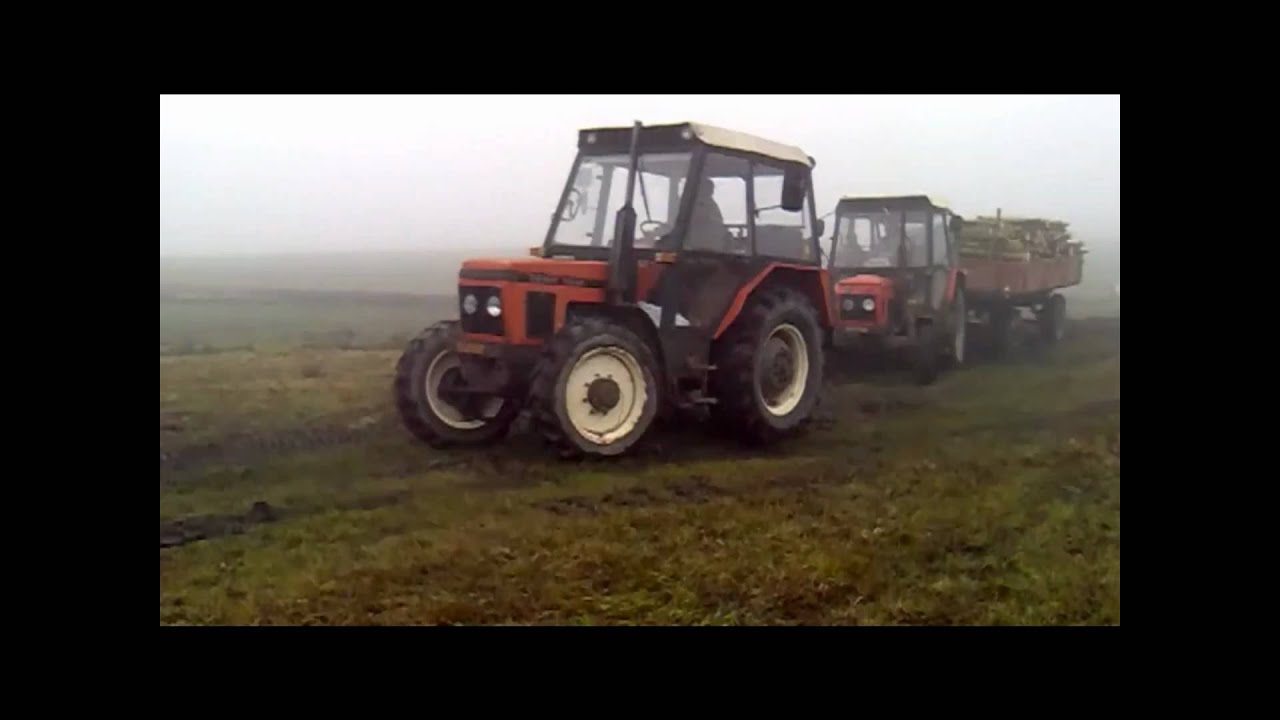 Zetor 7011 + vlek 7t  Zetor 5245