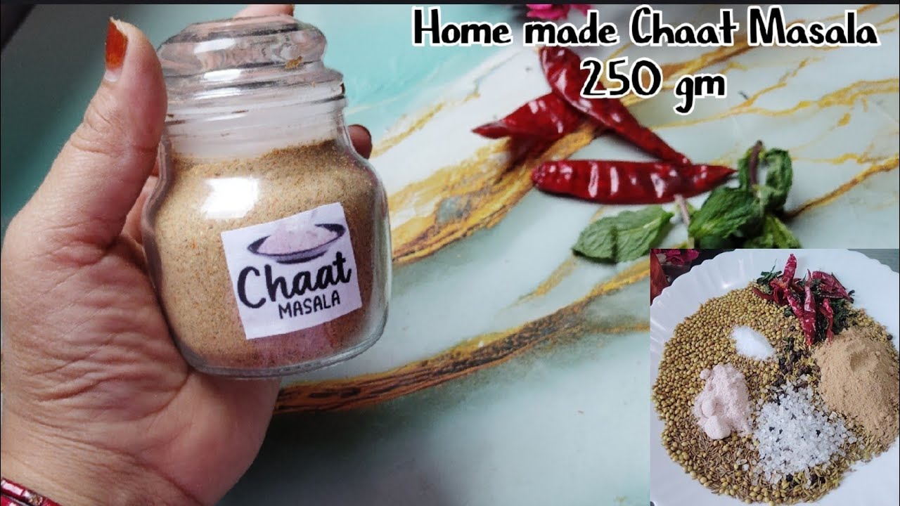 250g Secret Chat Masala Recipe -No Artificial Colour No Preservatives! By@RoshnikhanRecipes  #viral#