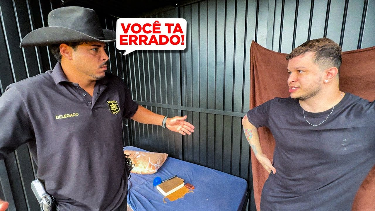 BRIGA FEIA👊🏼 O RENATO ENTROU NA CADEIA E MANDOU A REAL PRO ARUAN!!! *deu até tempestade*