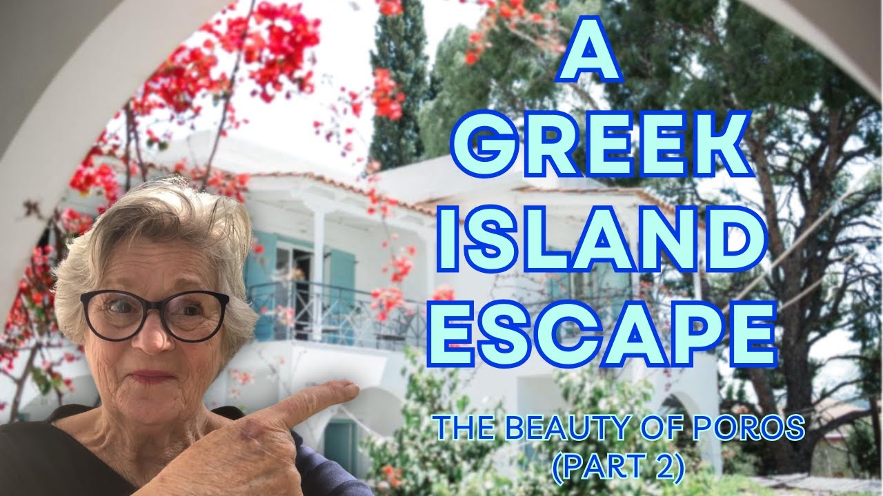 A Stroll Through Poros, Greece: Figs, Lemon Trees & Seaside Magic | #smallyoutuber #greekisland