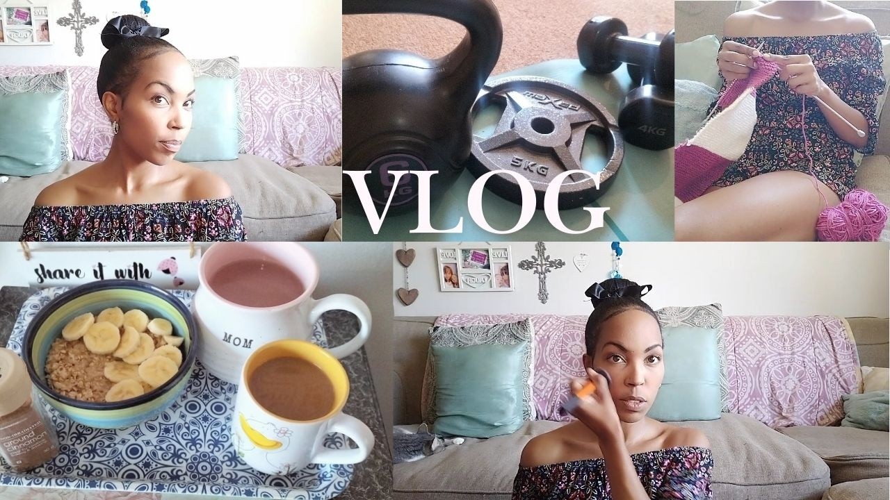 Vlog | Healthy Breakfast, GRWM, Chit Chat, Study, Knit, & Quiet Time