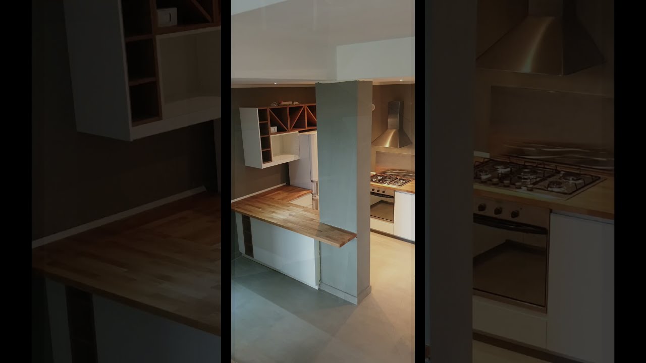 Project Management per il Design di interni, il restyling e l'arredamento di un ambiente cucina.
