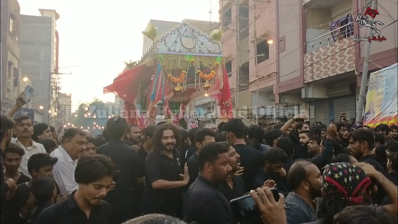 9 Moharam 2021 Taboot Jamal Shah Jo Pir Hyderabad