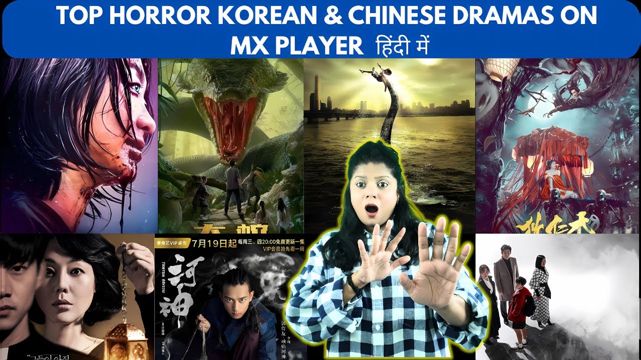 Top 8 Horror Korean & Chinese Movies & Dramas on MX Player in Hindi ||  Horror Kdramas & Cdramas
