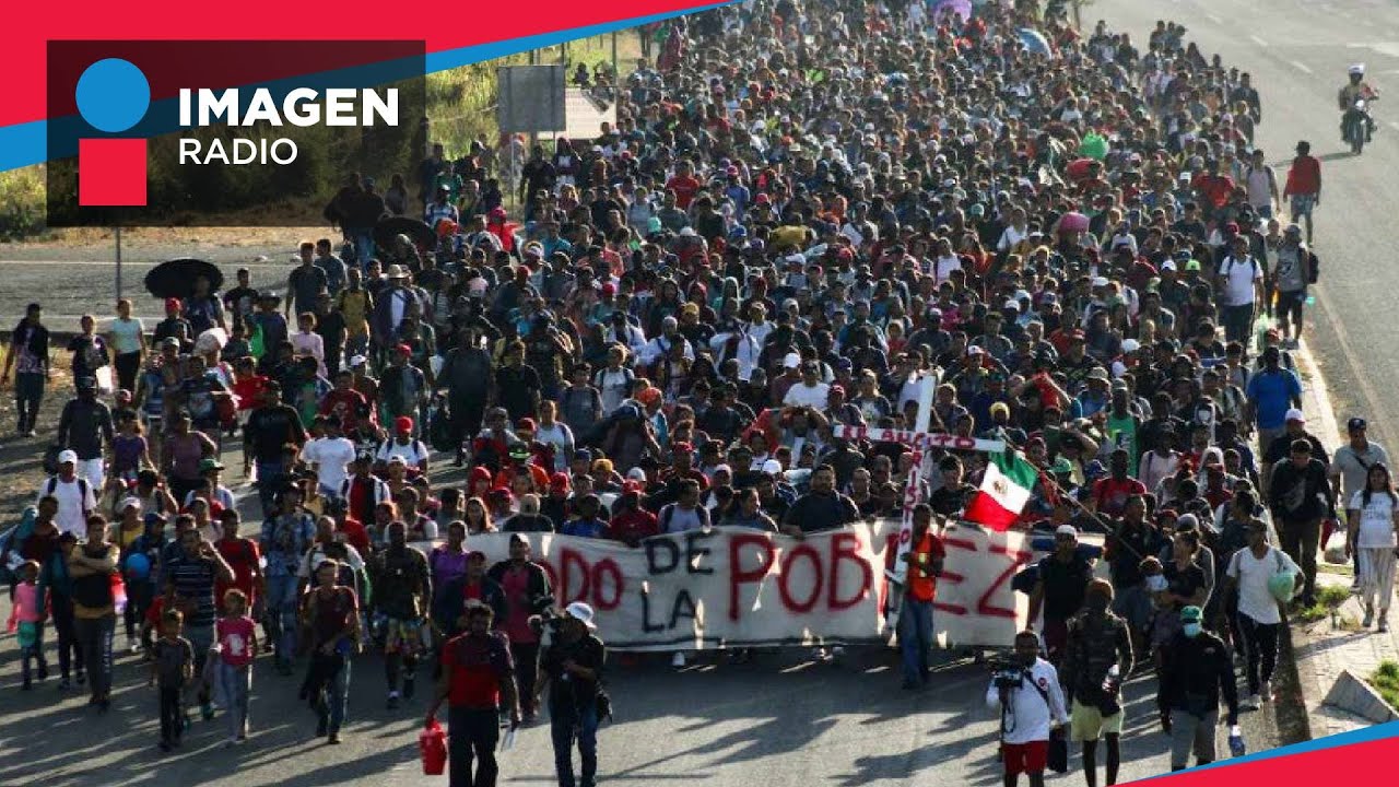 Tercer caravana migrante se abre paso por Chiapas