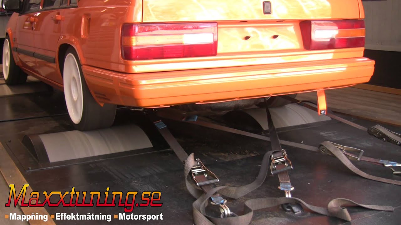 Mappning MaxxECU - 609WHP Volvo 740 Turbo - Maxxtuning AB