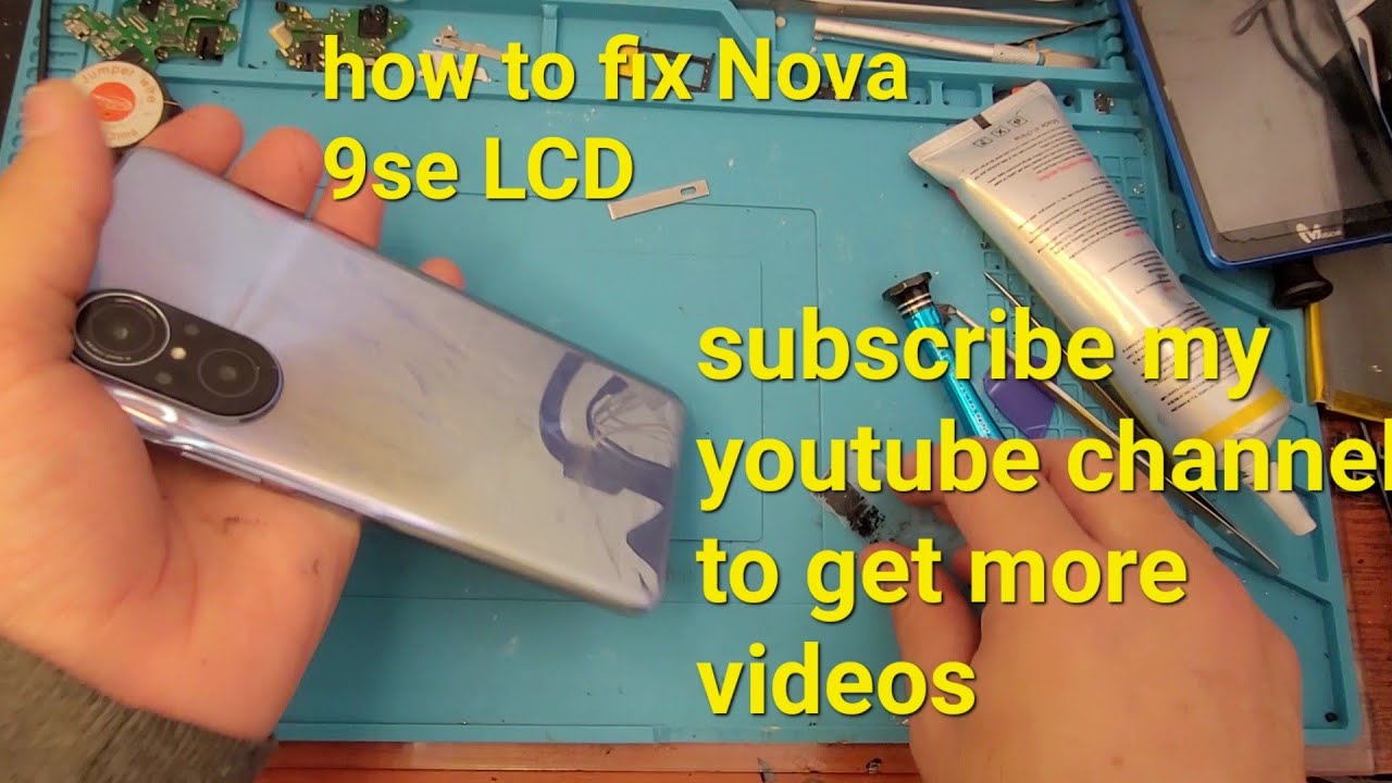 how to fix  Nova 9se LCD |Huawei Nova 9se lcd repair |Huawei Nova 9se lcd replacement