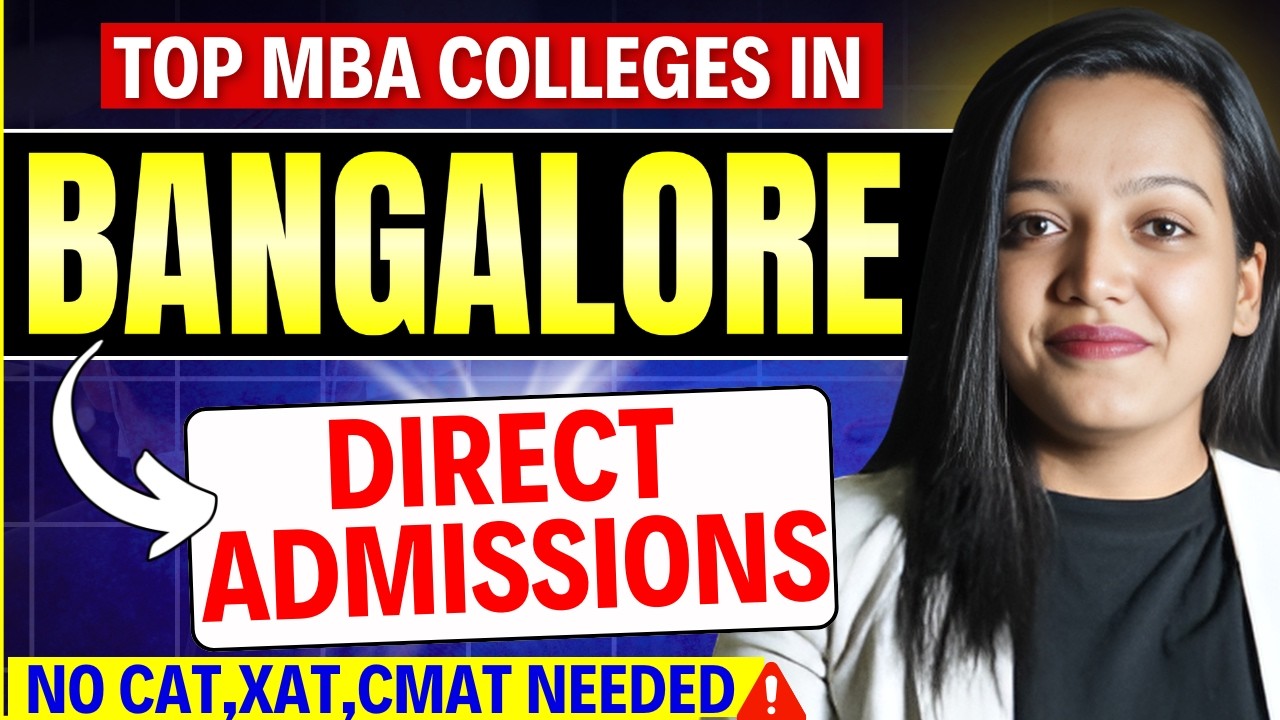 Top MBA Colleges In Bangalore Without Entrance Exams | Direct Admission MBA Colleges In Bangalore