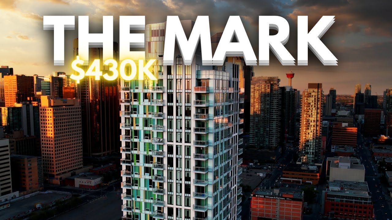 MILLION DOLLAR VIEWS IN THIS DOWNTOWN CALGARY CONDO - 30TH FLOOR 2 BED + 2 BATH AT MARK ON 10TH
