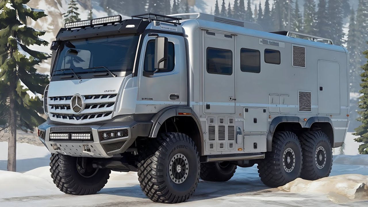 🚛 2025 Mercedes 6x6 Camper &ndash; The Ultimate Off-Road Motorhome Beast! 🌍