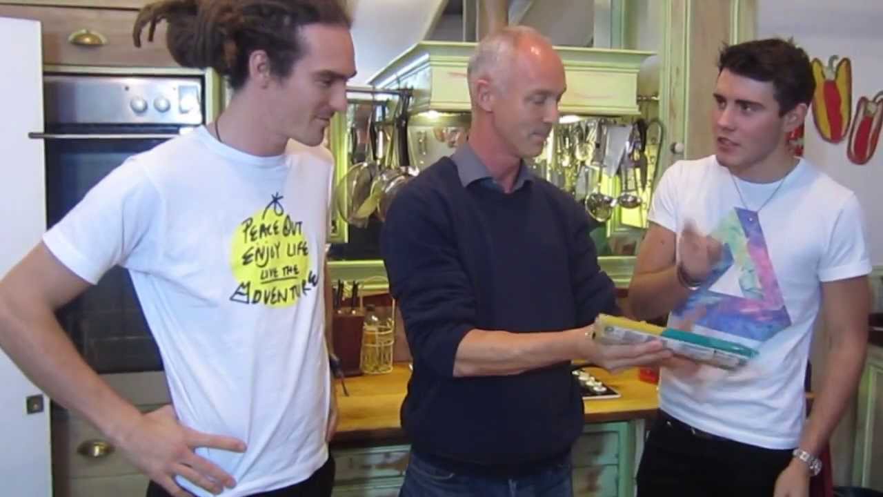Louis and Alfie Cook Spaghetti