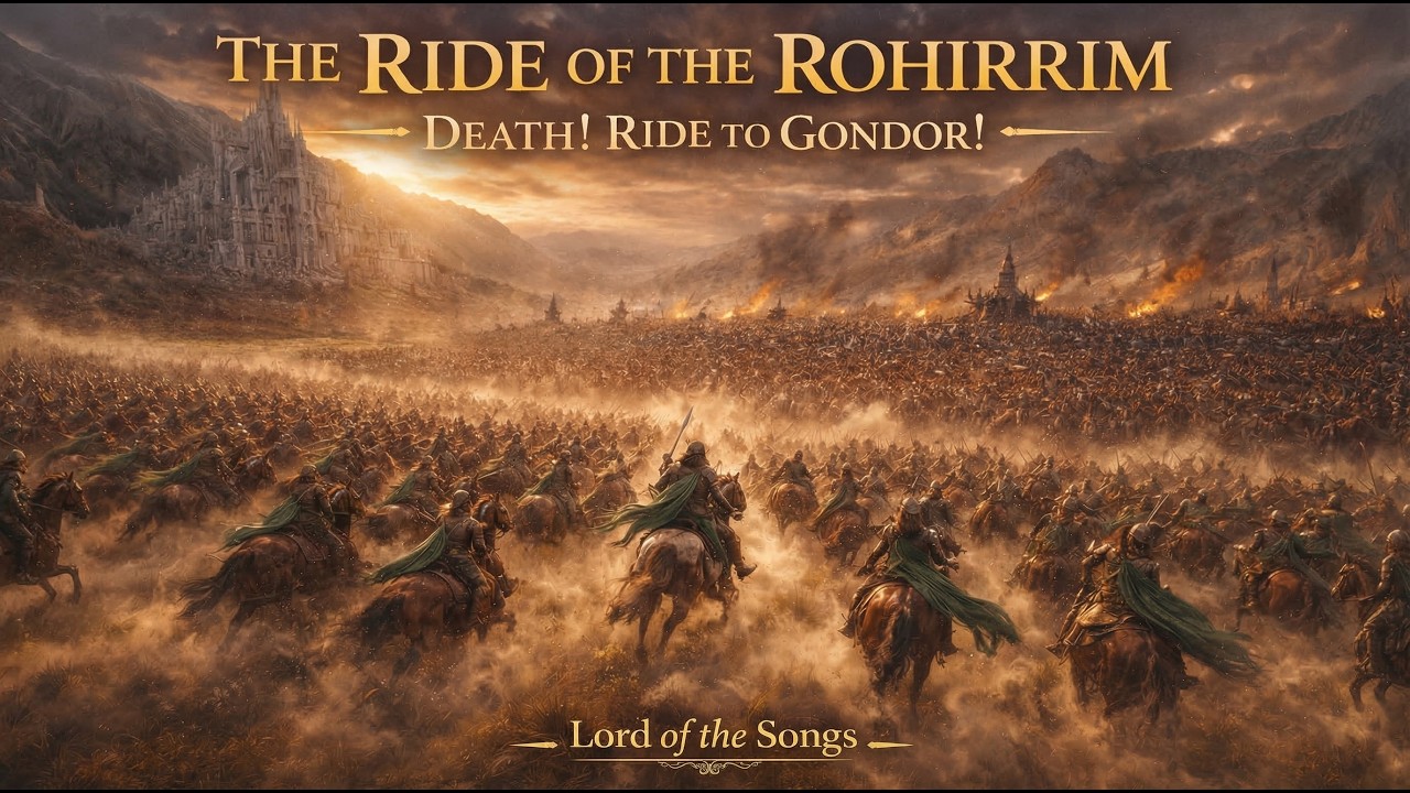 The Charge of the Rohirrim – Ride of the Riders of Rohan | Epic Tolkien Song
