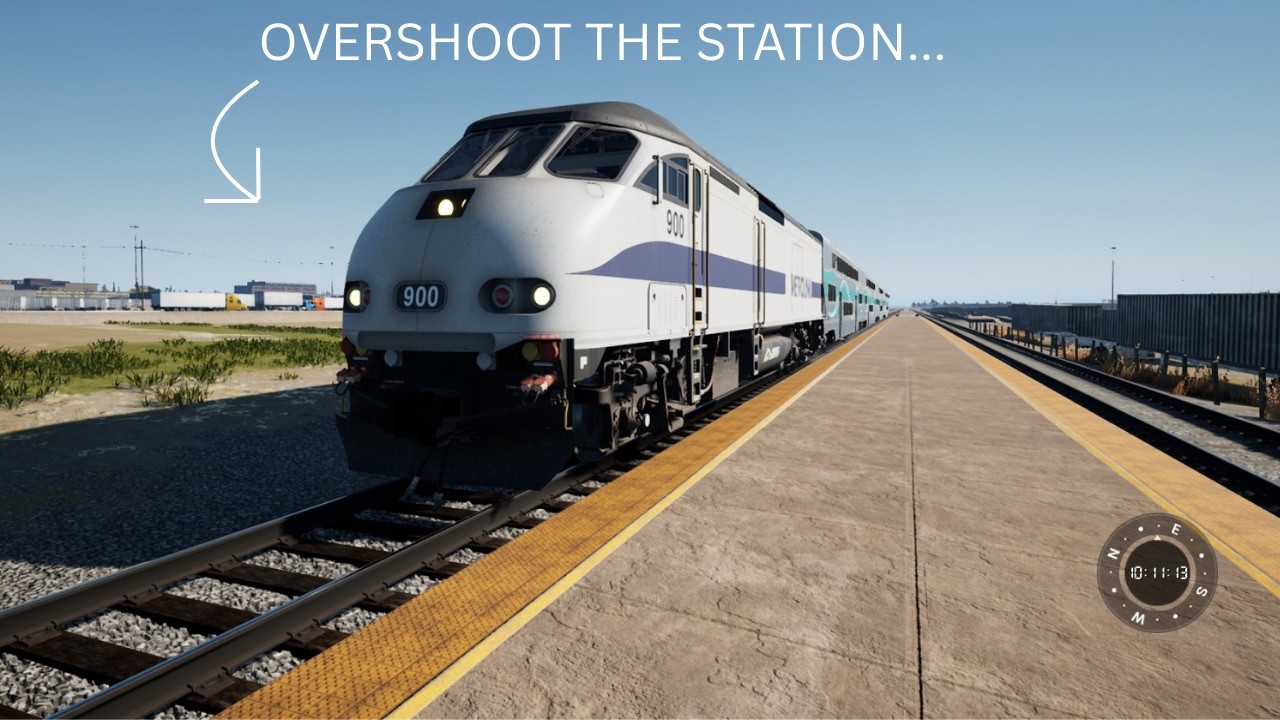 San Bernandino line Gameplay