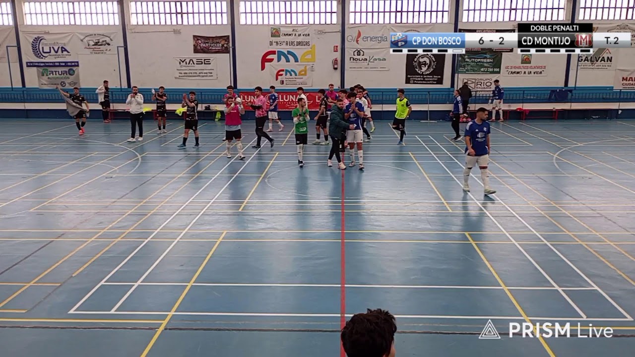 13a. Jornada Liga SENIOR - CP DON BOSCO VS CD MONTIJO FUTSAL