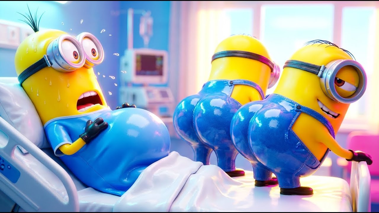 OH NO! Minion Kevin’s Banana Belly! 🚑🍌 Funny Doctor Prank | Minions Animation