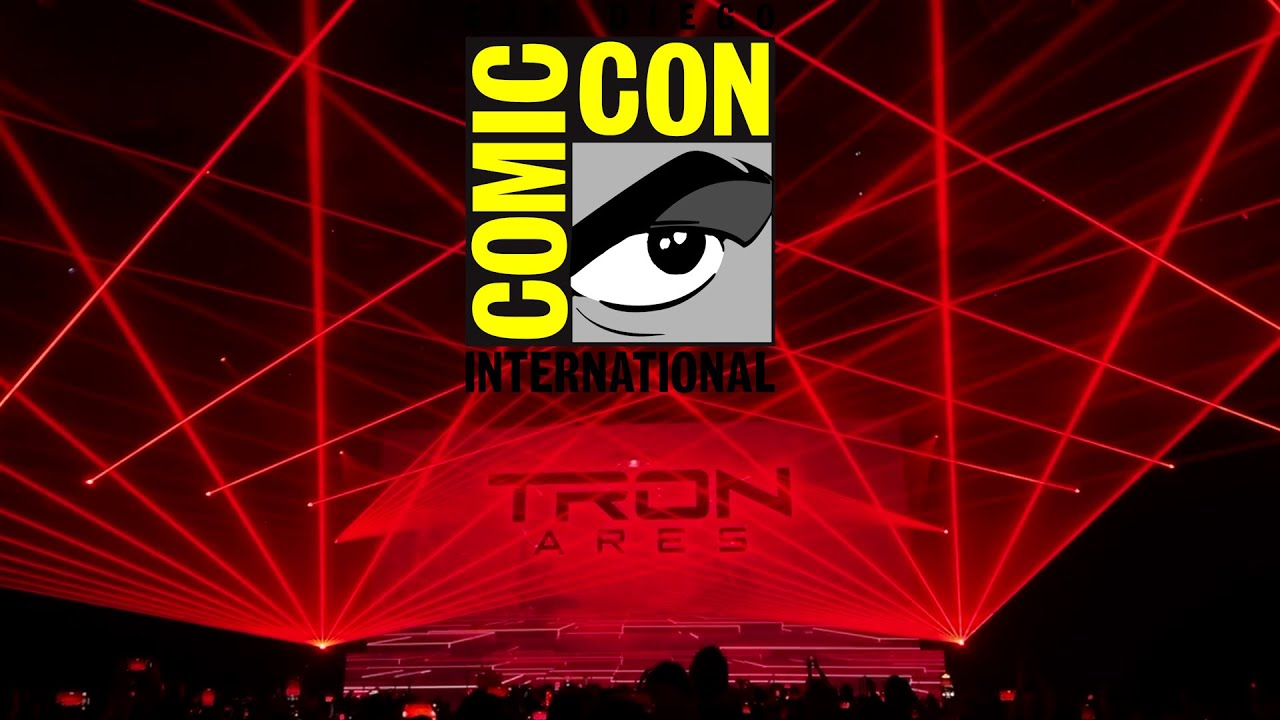 TRON: Ares Laser Displays - San Diego Comic-Con 2025 - Hall H | SDCC