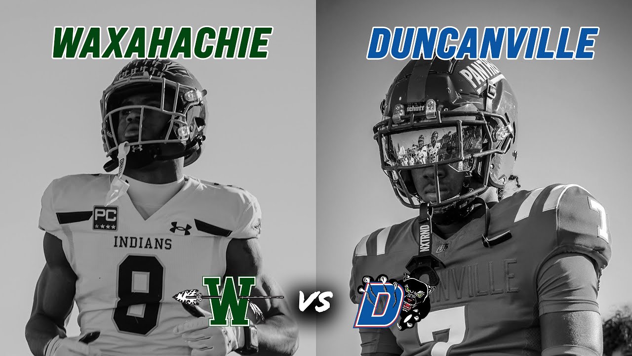 Waxahachie vs #8 Duncanville 6A D1 REGIONAL FINALS REMATCH TEXAS HIGH SCHOOL PLAYOFFS #txhsfb