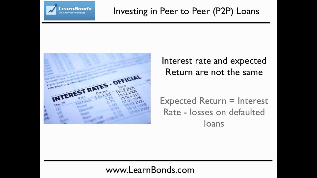 An Introduction to Peer 2 Peer Lending