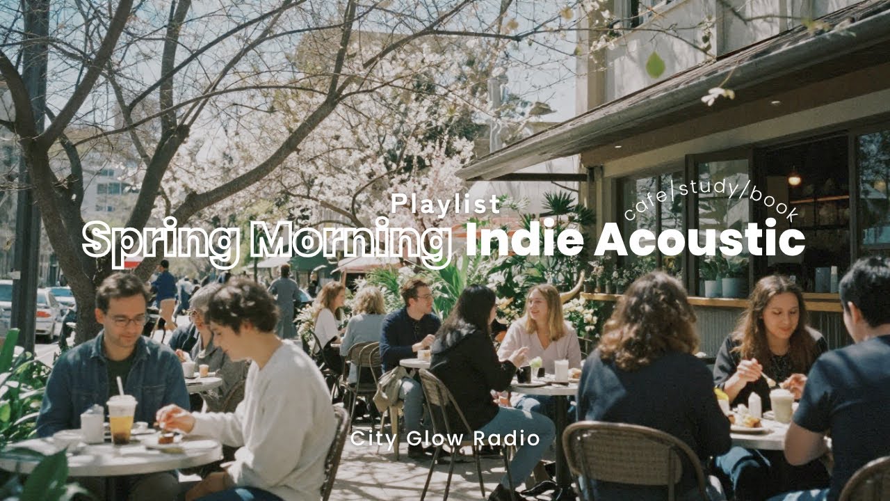 【PLAYLIST】春のカフェで聴きたいBGM ☕ Soft Spring Morning in a Wooden Café | Relaxing Indie Acoustic
