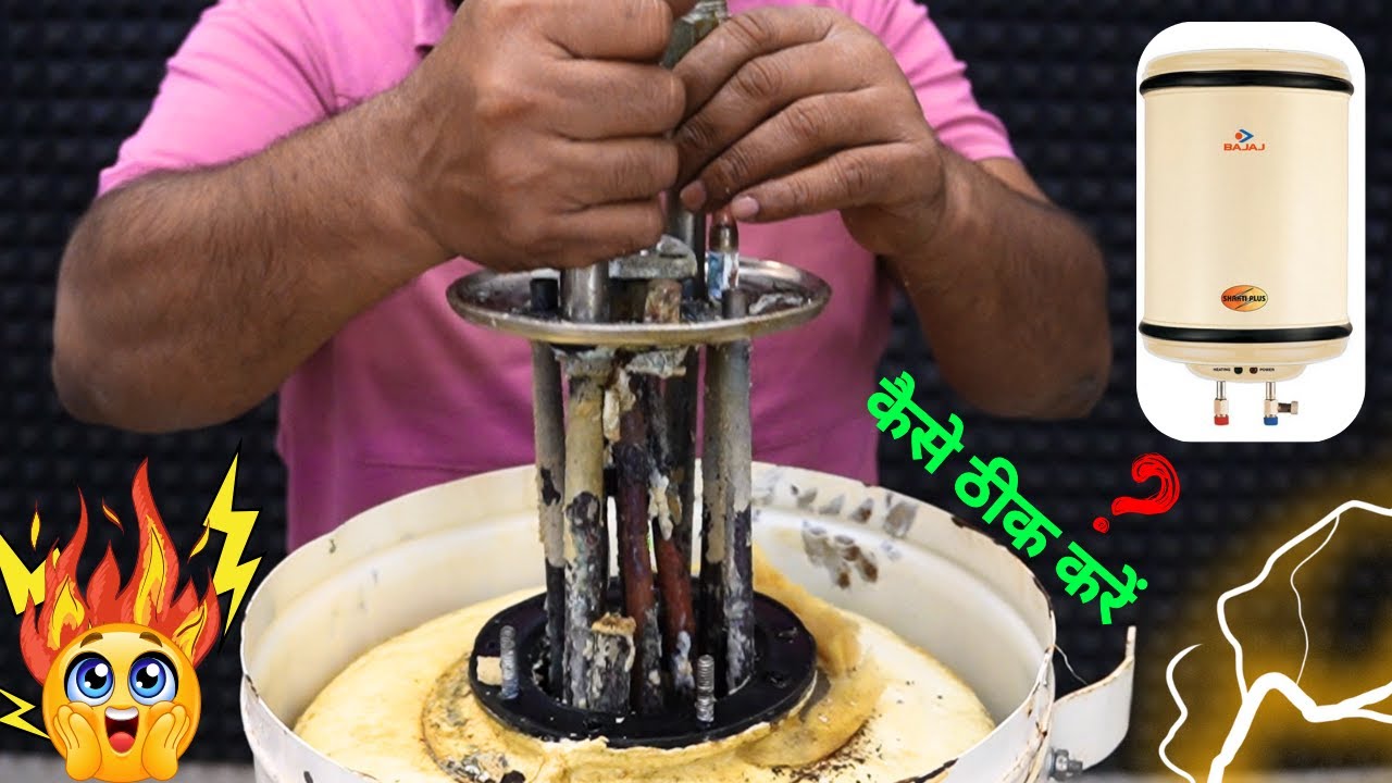 Geyser Repair | Geyser Fluoride Cleaning & Wiring | Water Heater Repair