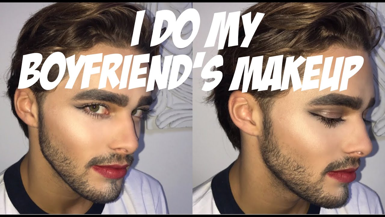 I DO MY BOYFRIEND'S MAKEUP