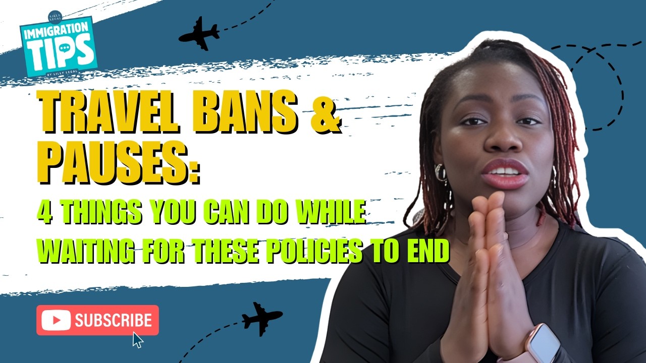 Travel Bans and Pauses: Actions Steps That You Can Take While Waiting for Everything is Over