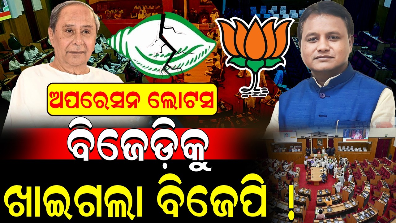 ଲୋଟସ ମାଡ଼ରେ ଗୁଣ୍ଡ ହେଉଛି ଶଙ୍ଖ | BJD’s Political Future Under Question: Where Did Strategy Go Wrong?
