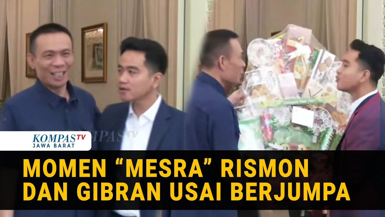 Gibran Beri Peluk dan Parsel Besar untuk Rismon Usai Bertemu di Istana Wapres