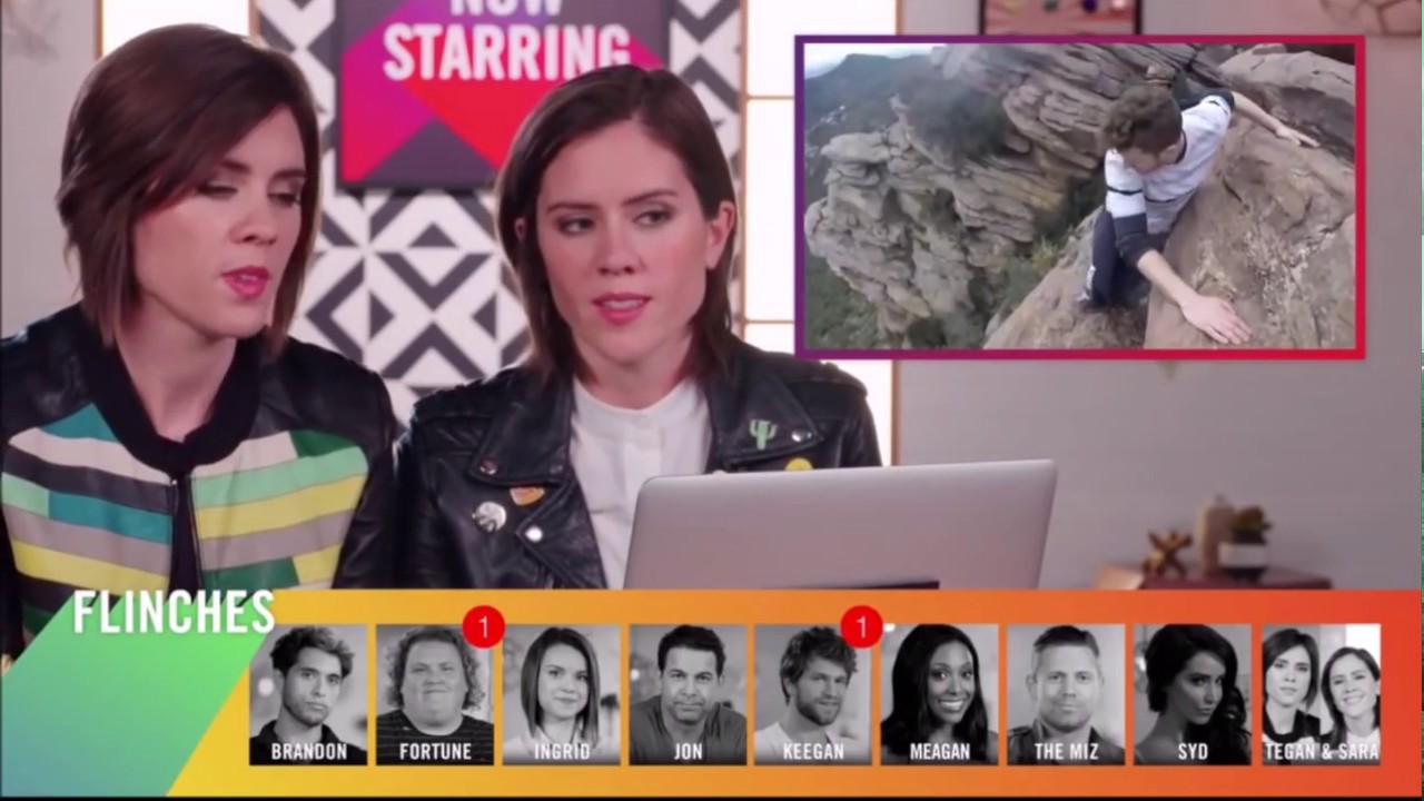 Tegan and Sara on Celebs React