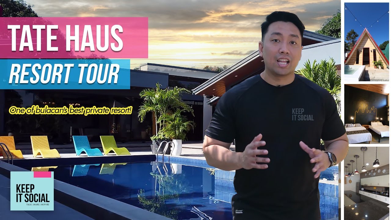 SAVOR THE SUN: TATE HOUSE RESORT TOUR - Awesome Private Resort in Baliuag Bulacan!