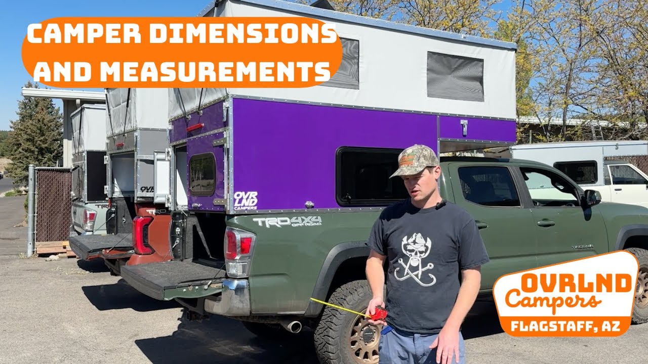 OVRLND Camper Dimensions and Measurements