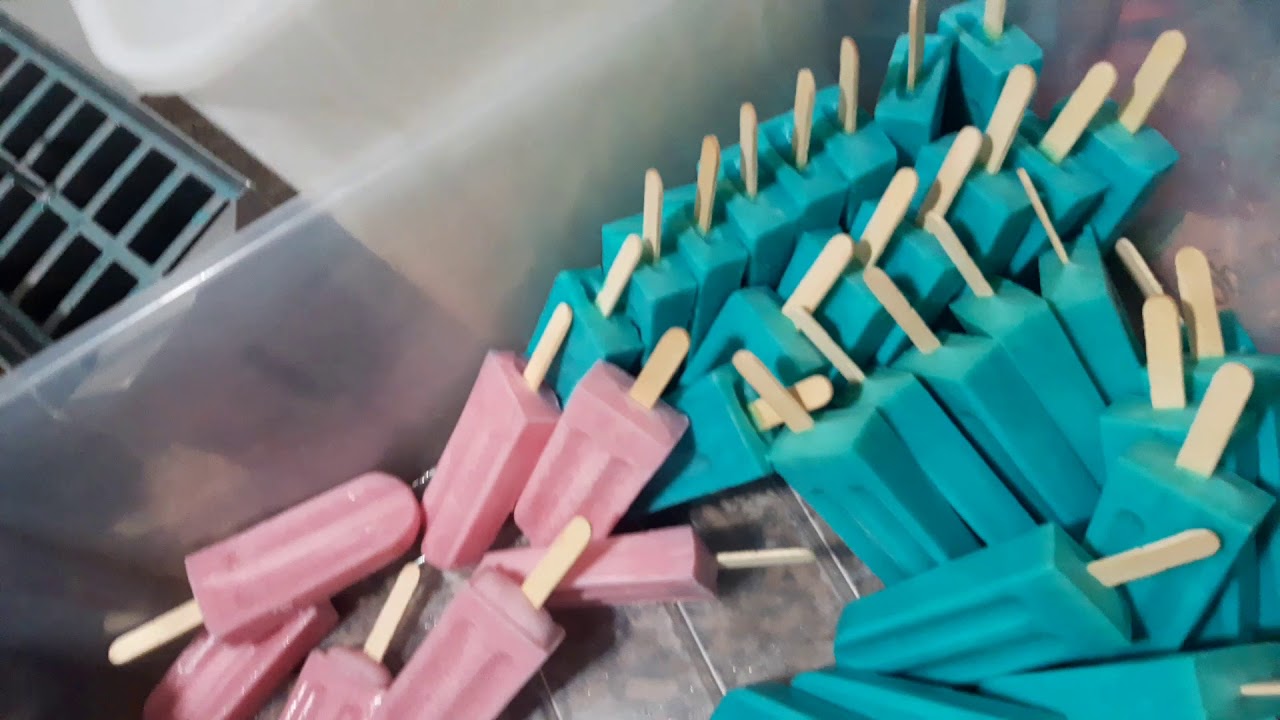 mini fábrica de picolé