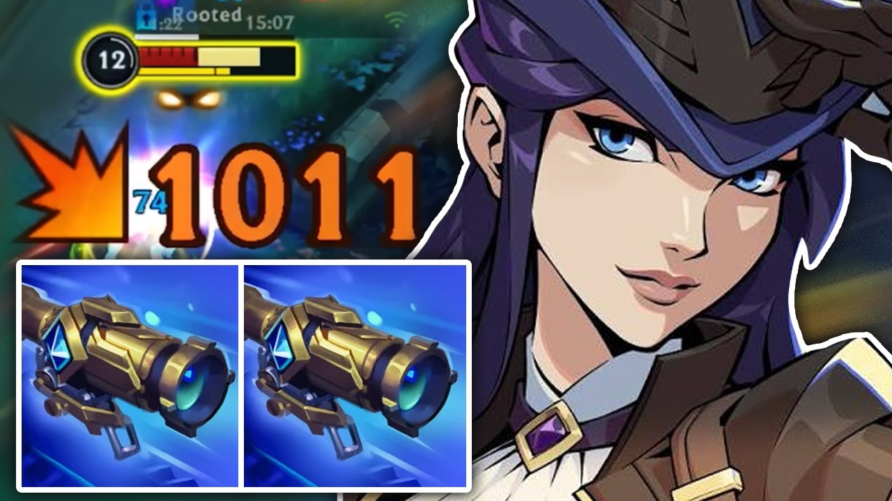 uffed Caitlyn With The NEW Item Is Absolutely OP! 🔥