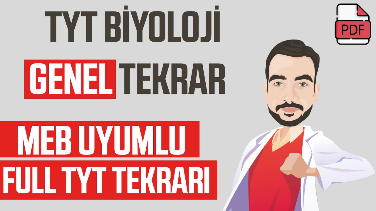 TYT Biyoloji Full Genel Tekrar l %100 MEB Uyumlu l PDF