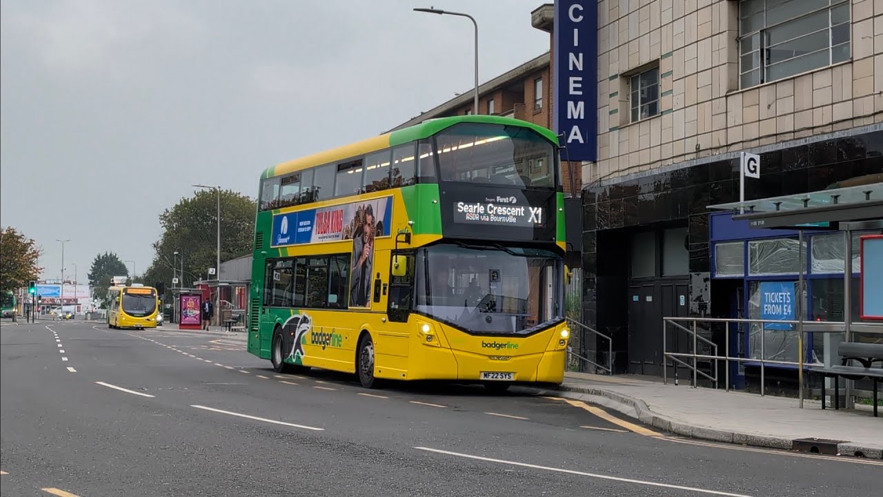 Buses in Weston-Super-Mare and Taunton September 2024