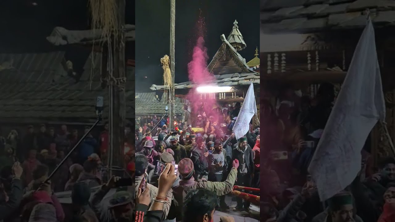 Holika dehan Sangla Holi Himachal Pradesh 