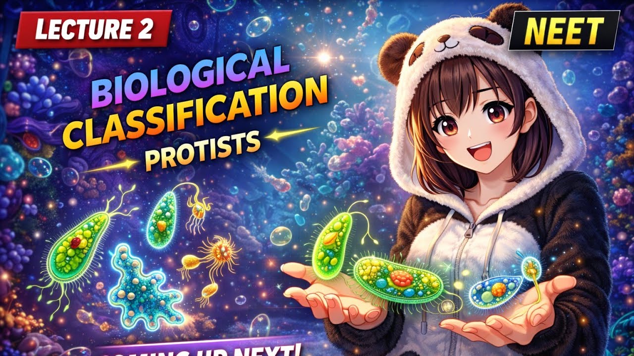 PROTISTS COMPLETE in ONE LECTURE | Biological Classification | NEET 2026 🔥