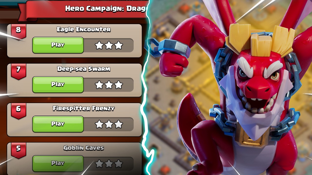 How To Complete Hero Campaign - Eagle Encounter, Goblin Caves, Firespitter Frenzy, Deep-Sea Swarm