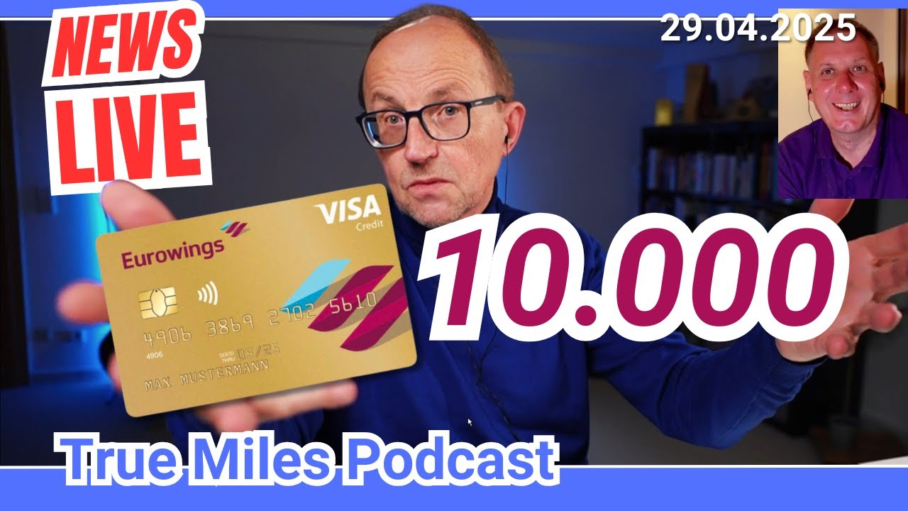 News LIVE f&uuml;r alle, heute ab 17:00: Eurowings Premium mit 10.000 Willkommensbonus (nur bis morgen!)