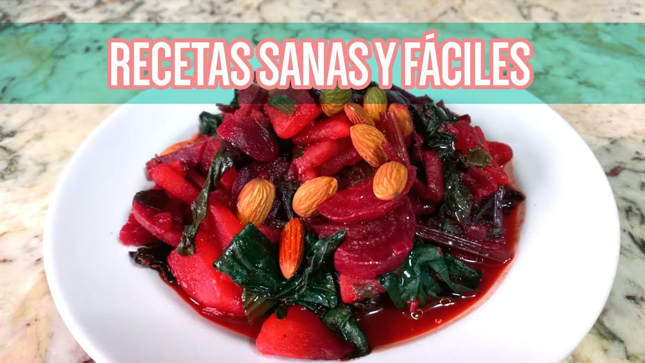 Picante de Beterraga. Rápido, fácil y saludable. Nivel principiante