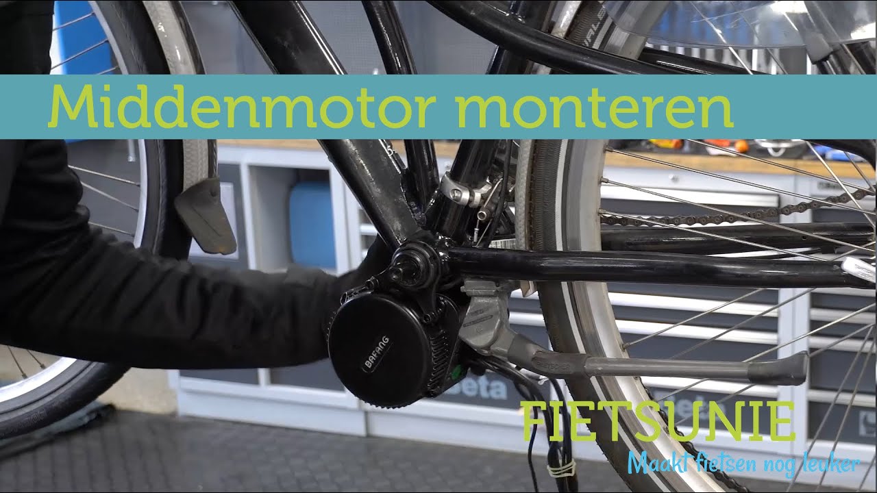 Middenmotor ombouwset met Bafang BBS motor| E-bike