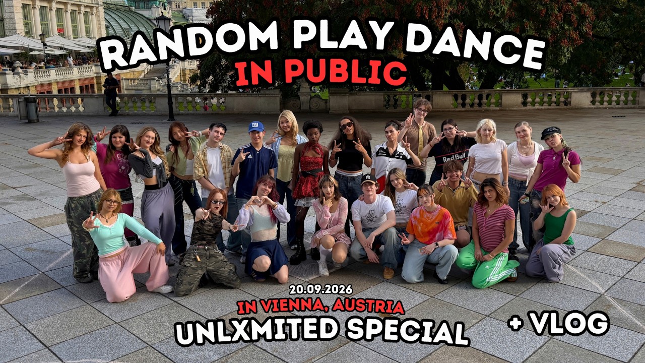 RANDOM PLAY DANCE IN PUBLIC VIENNA, AUSTRIA - [랜덤플레이댄스] [UNLXMITED SPECIAL] [RPD] [SEP 26] [+VLOG]