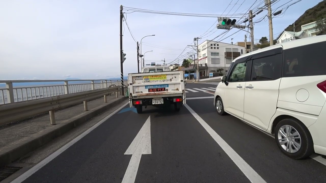 2024年12月20日 三浦半島ツーリング 【その６】 武山 ( 国道134号線：三崎街道 ) ー 長者ヶ崎海岸