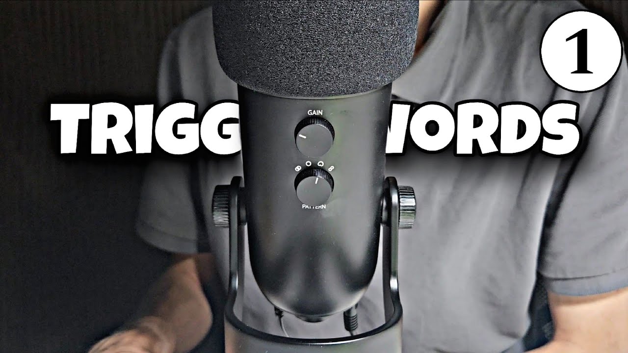 8 Trigger Words to Help You Sleep 😴 | ASMR Part 1