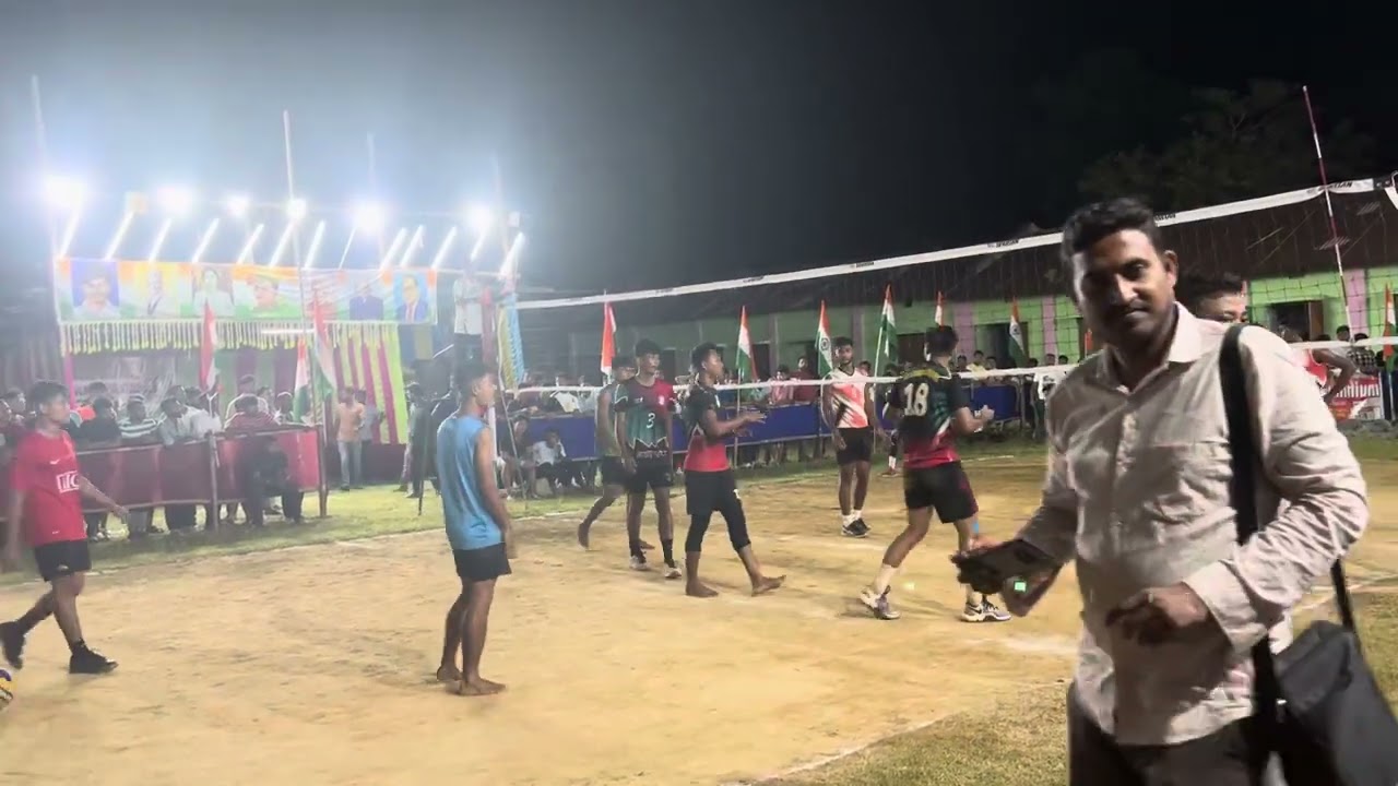 Baikhora valleyball tournament  birsramganj vs baikhora #lifestylevlog #automobile 
