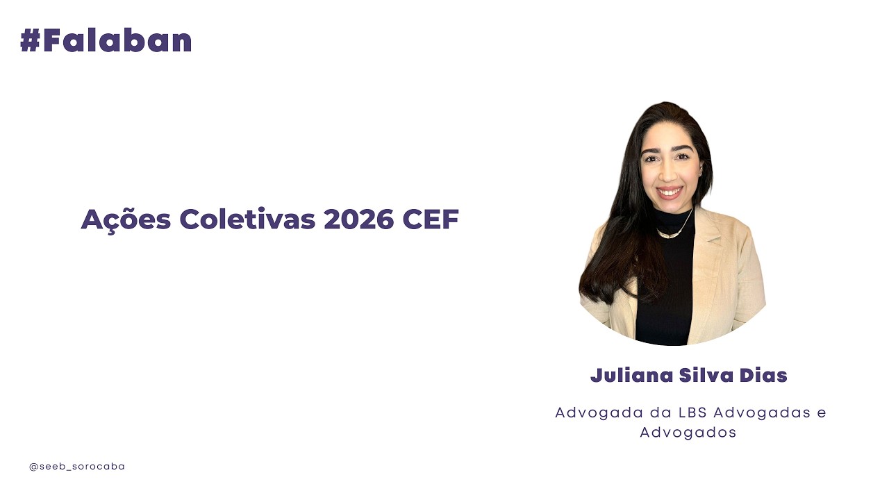 Ações Coletivas 2026 CEF